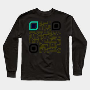 Qr Code Long Sleeve T-Shirt